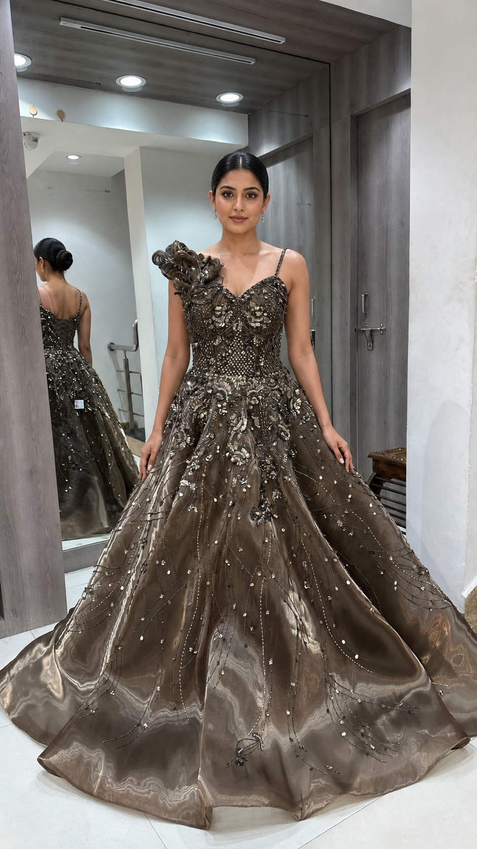 Mocha Bronze Fairy Gown