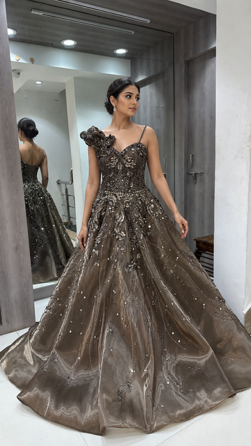 Mocha Bronze Fairy Gown