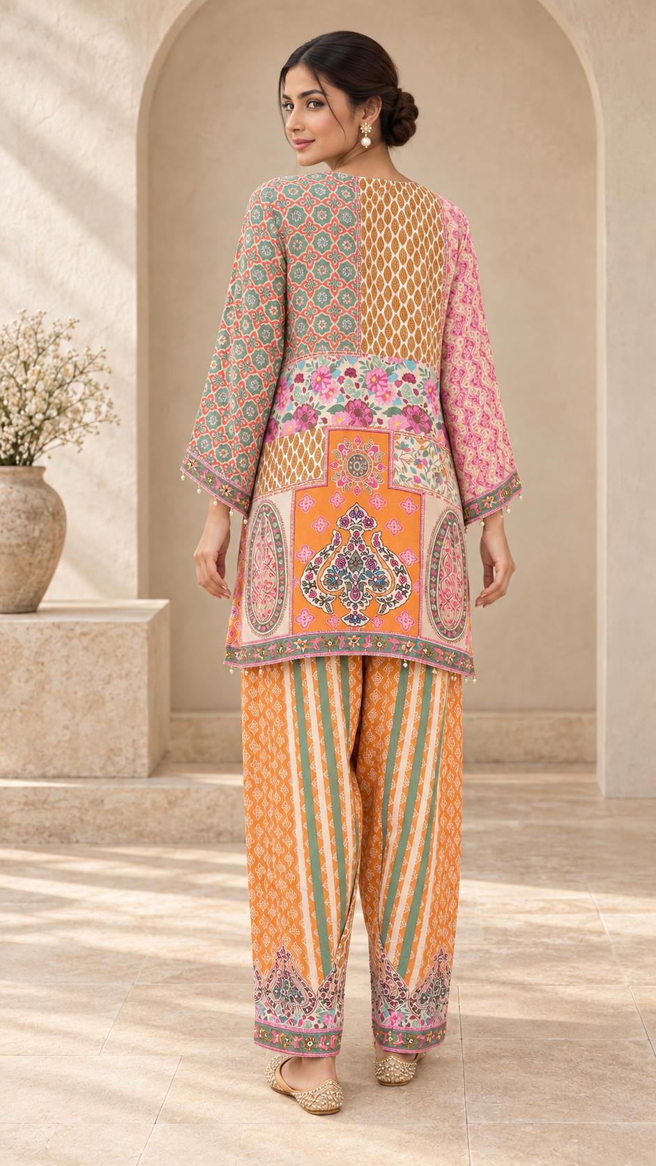 Floral Prints Indo western