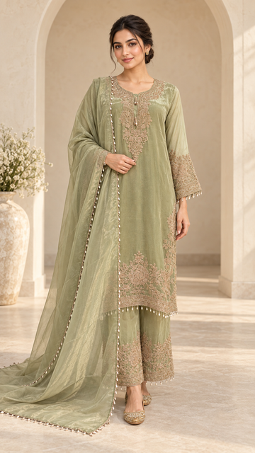 Sage Green Suit