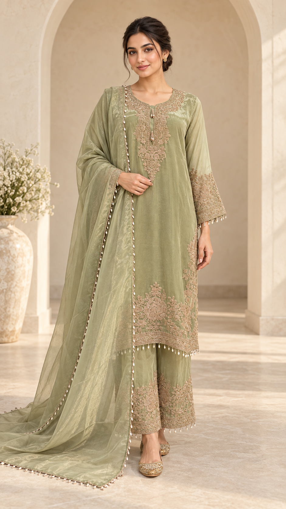 Sage Green Suit