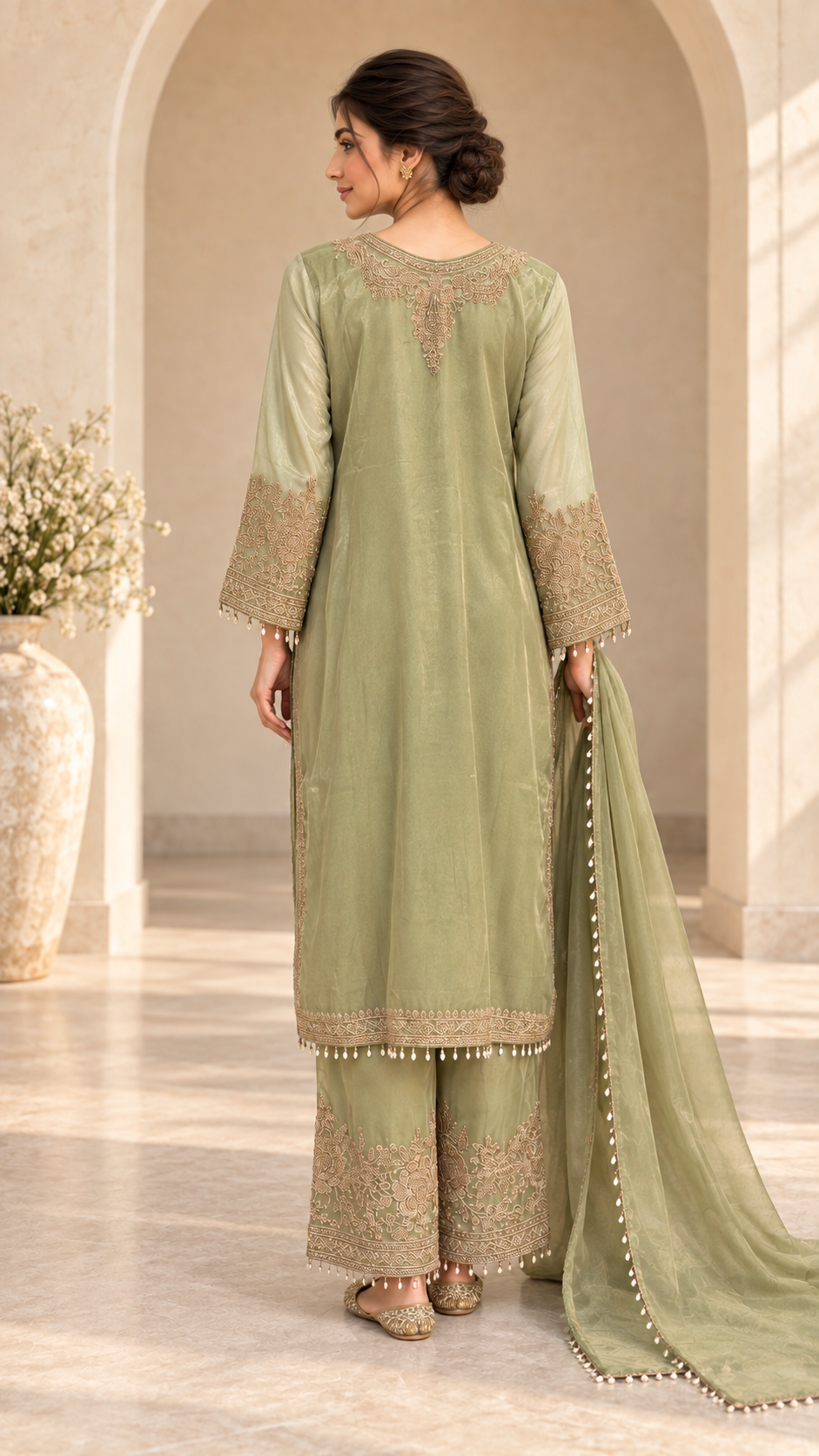 Sage Green Suit