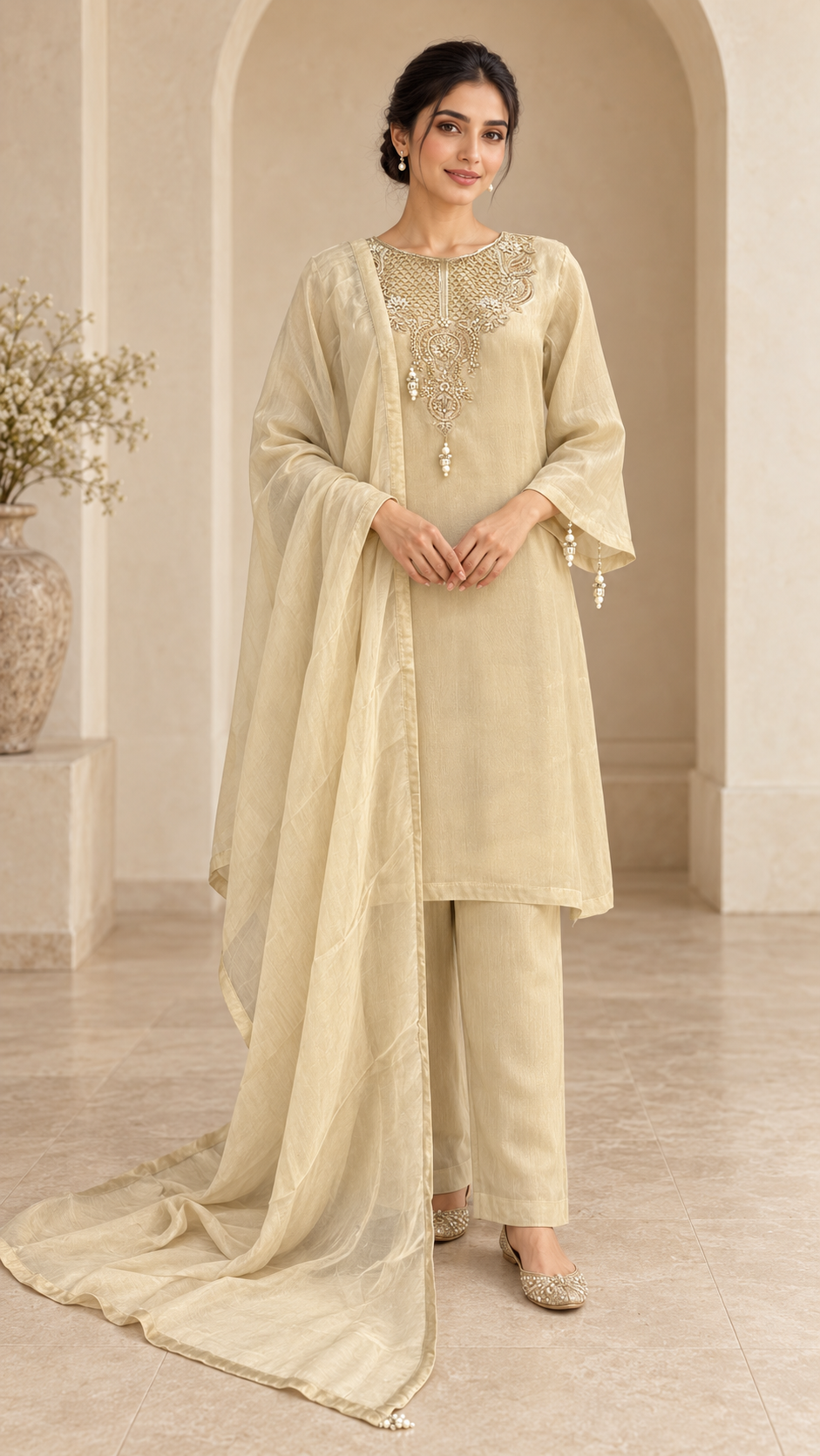 Champagne Gold Suit
