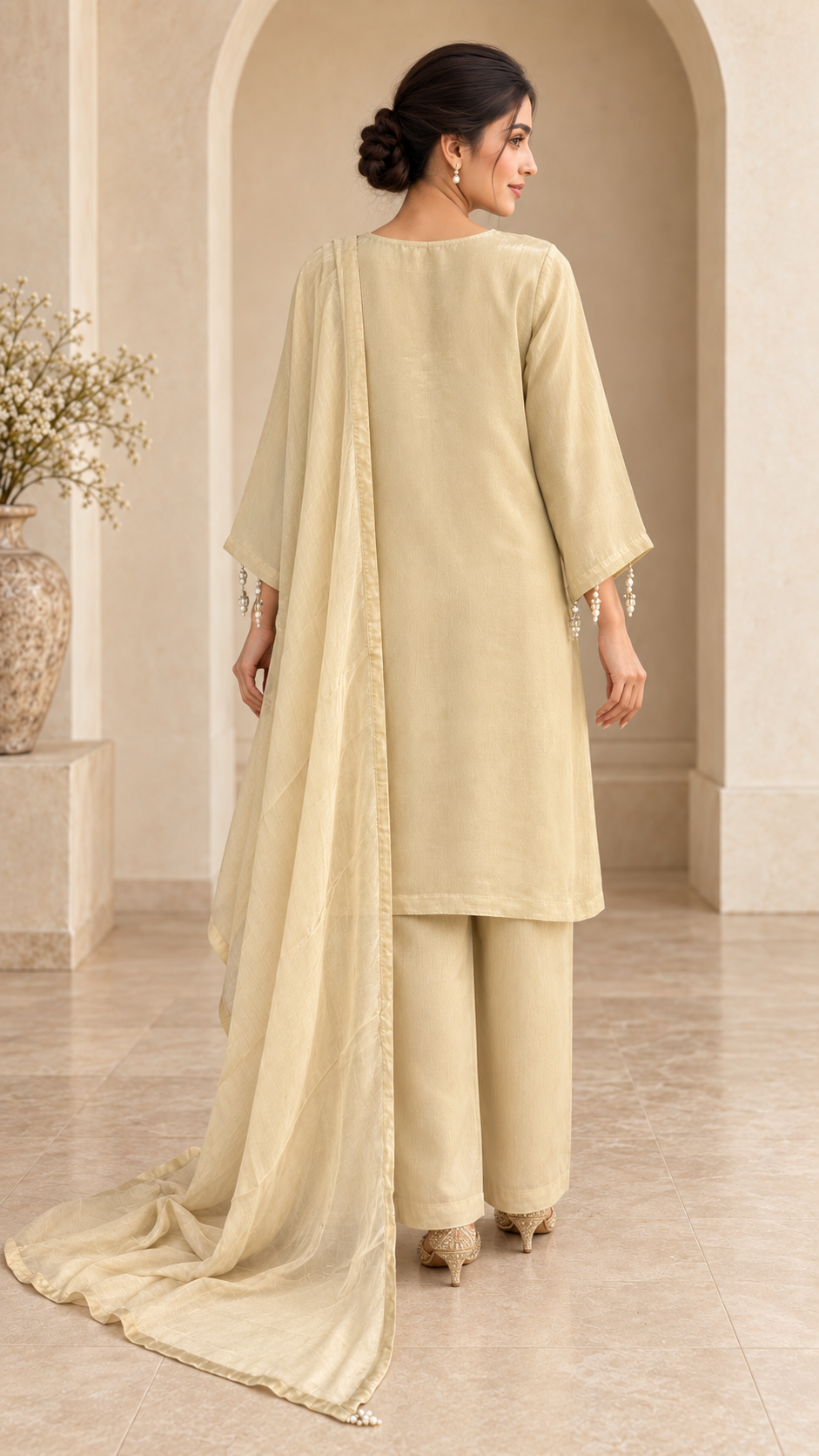 Champagne Gold Suit