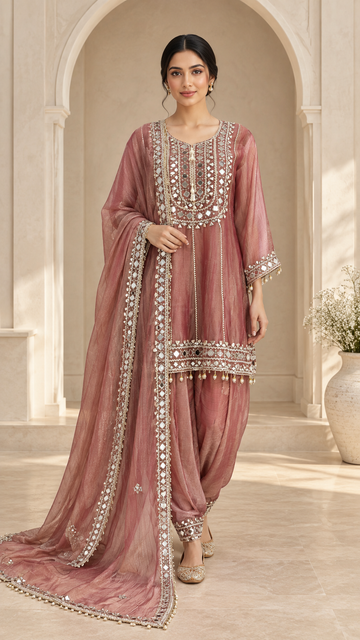 Dusty Rose Patiyala