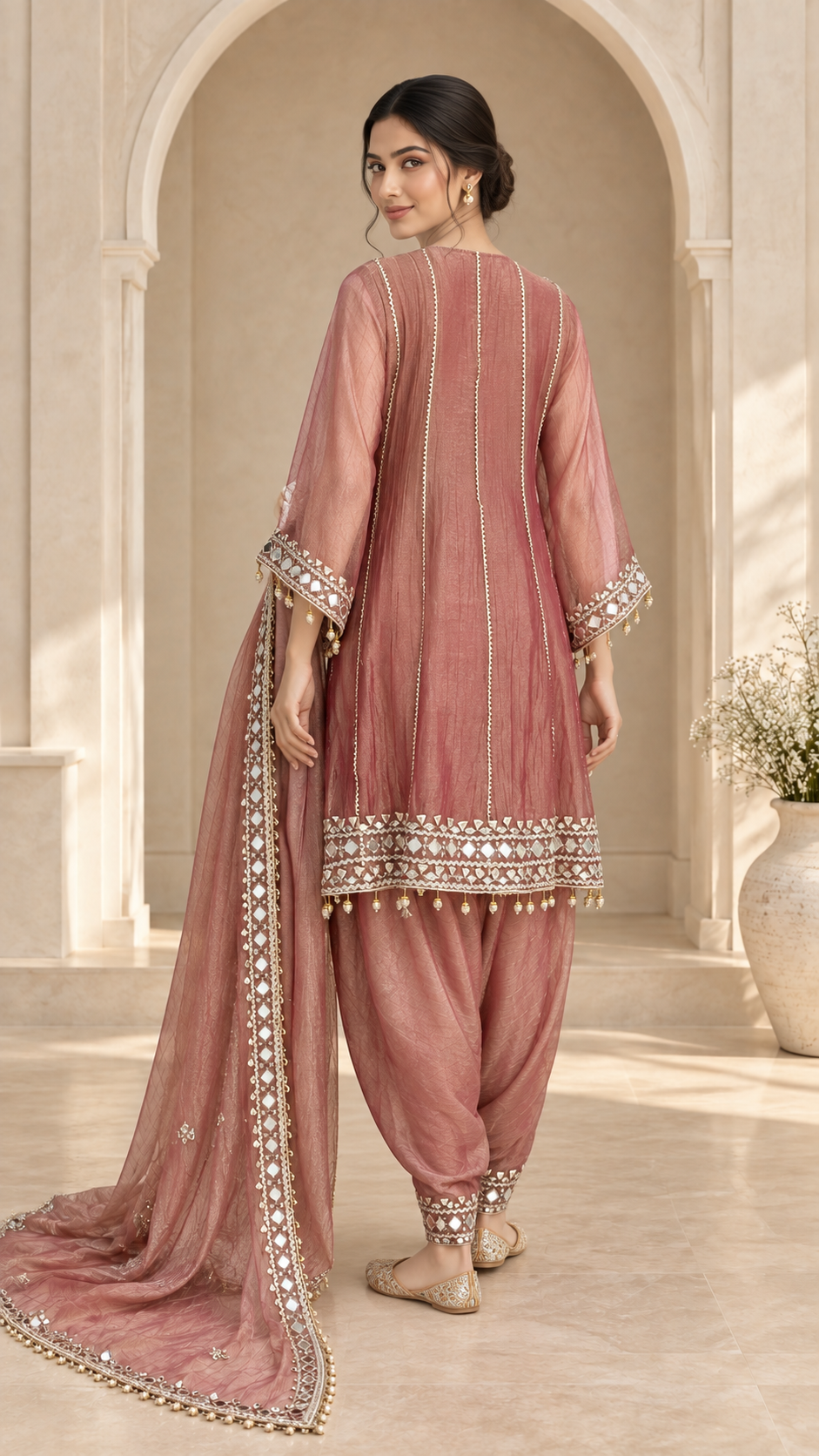 Dusty Rose Patiyala
