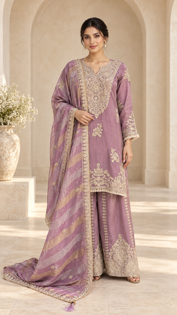 Dusty Mauve Palazzo
