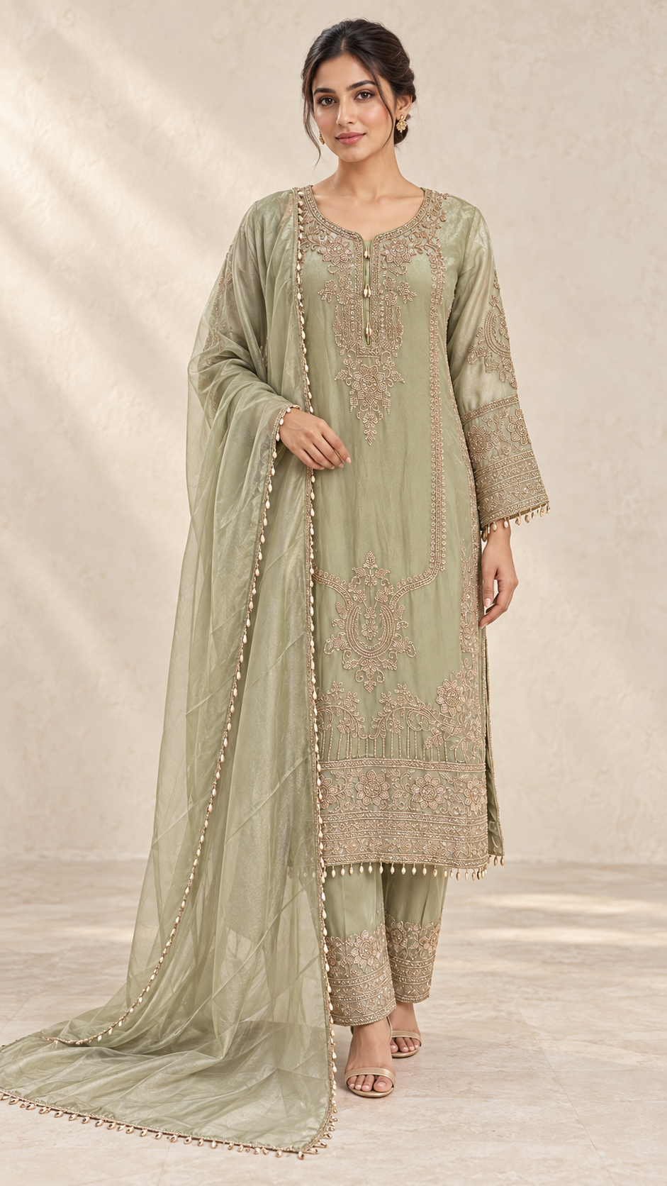 Sage Green Suit