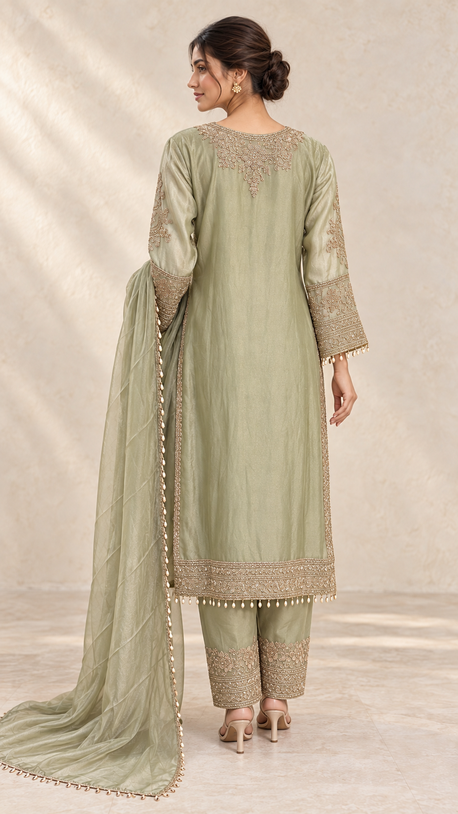 Sage Green Suit