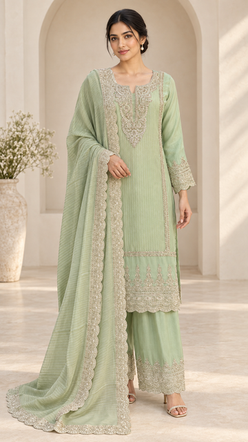 Pistachio Mint Palazzo