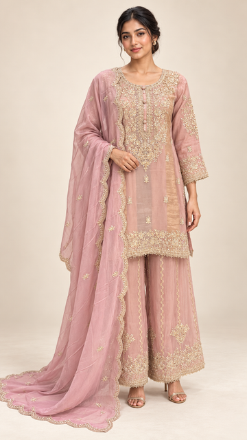 Blush pink Palazzo