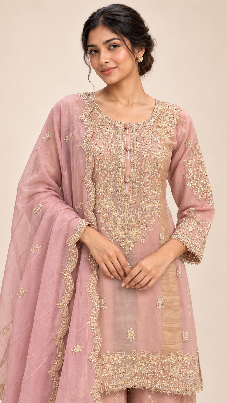 Blush pink Palazzo