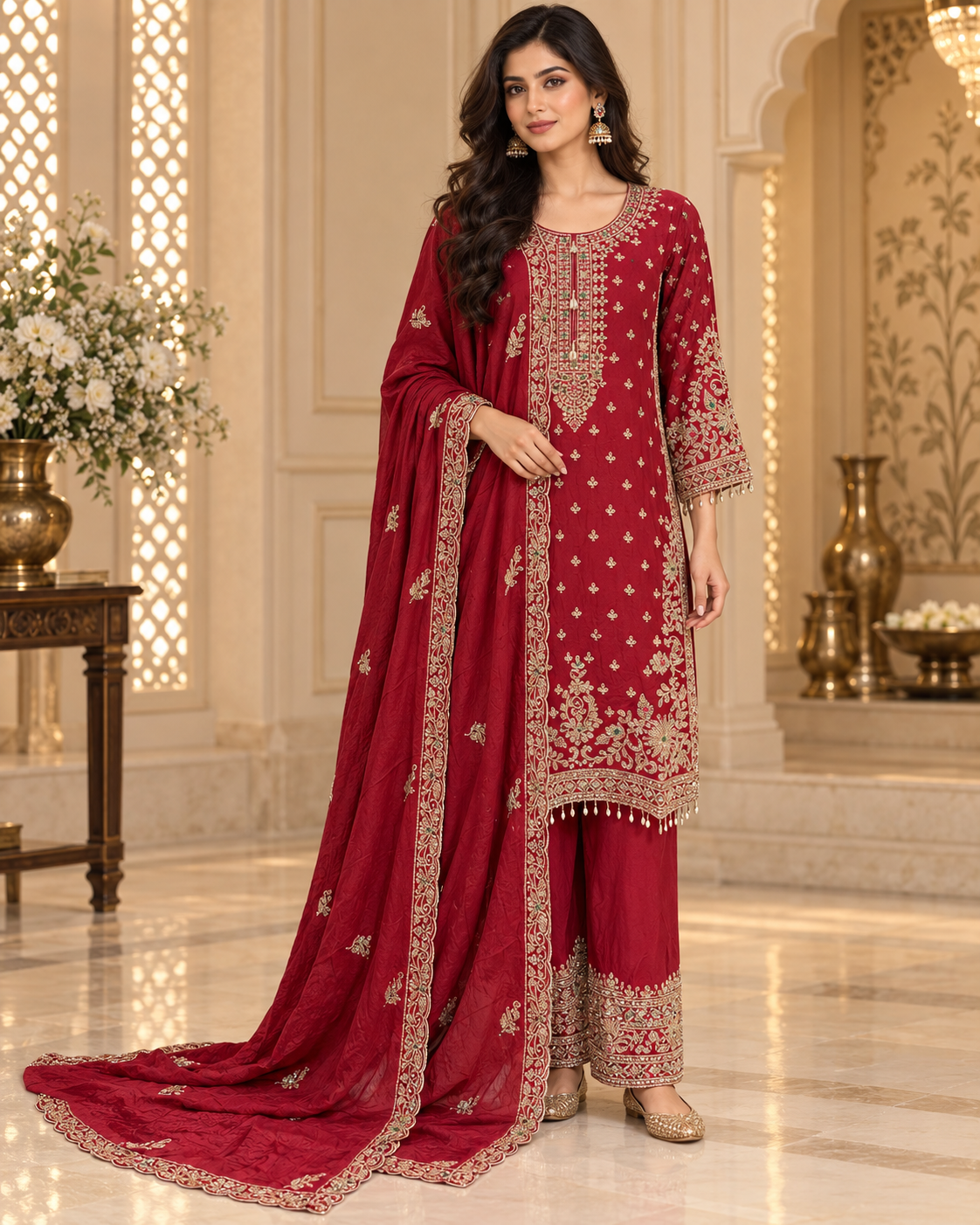 Royal Red Palazzo