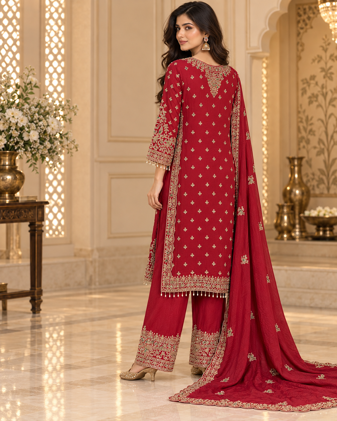 Royal Red Palazzo