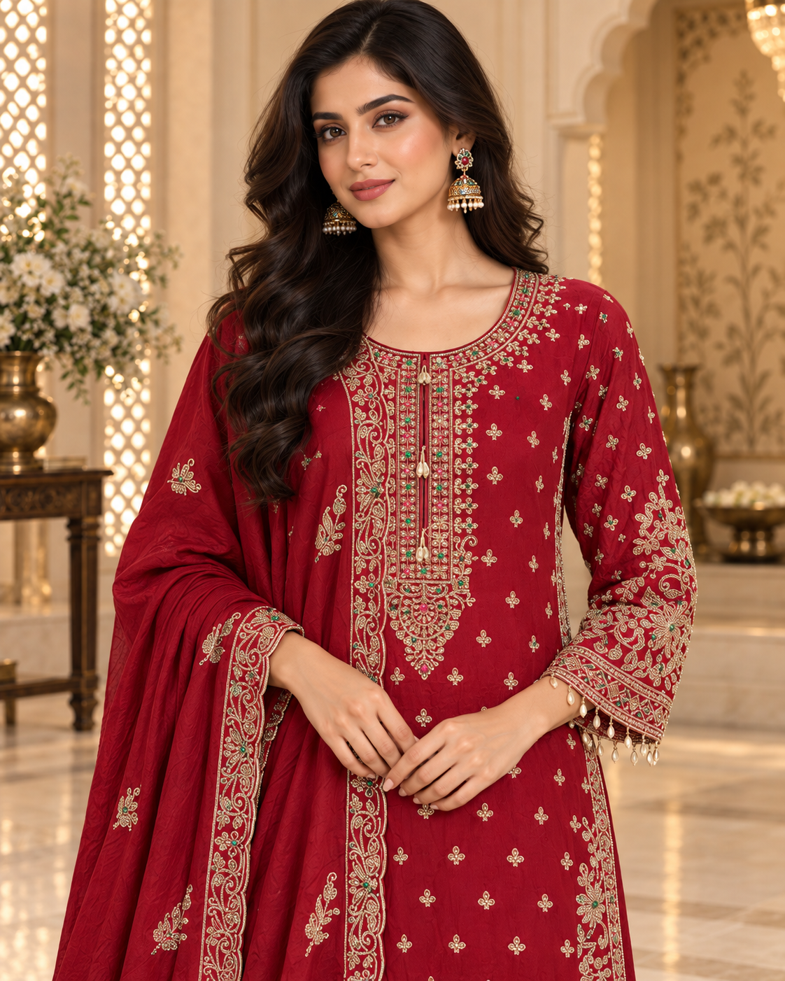 Royal Red Palazzo