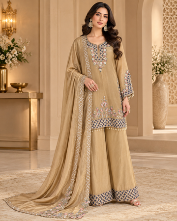 Champagne Gold Palazzo