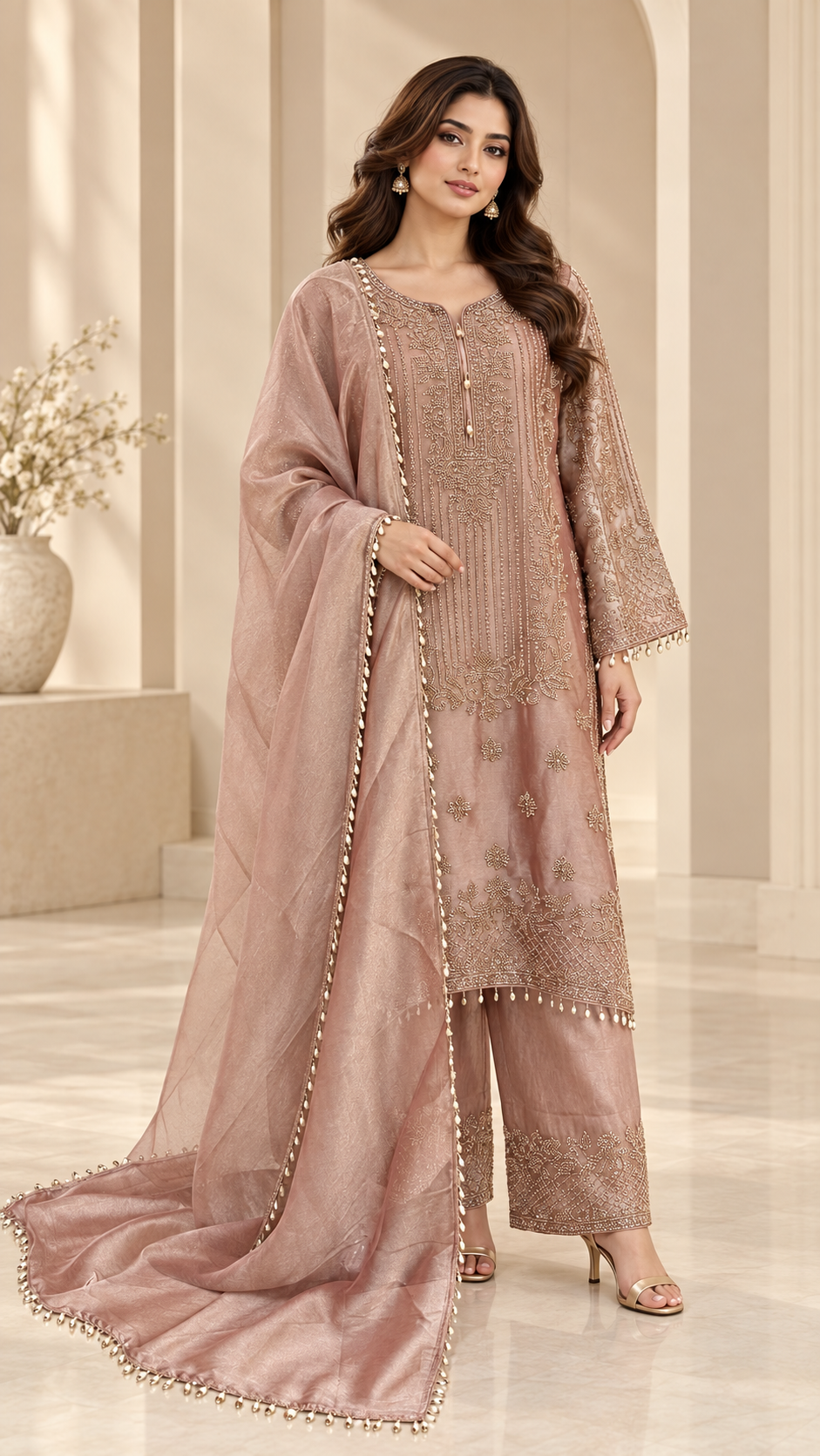 Blush Rose Palazzo