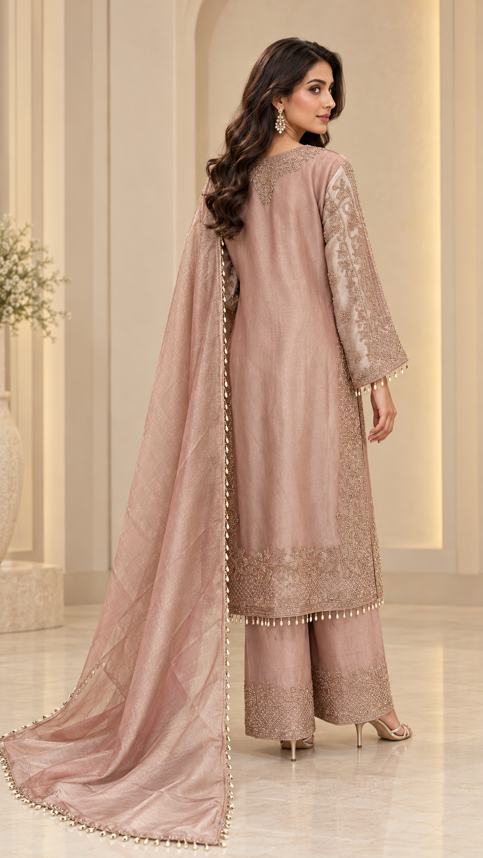 Blush Rose Palazzo