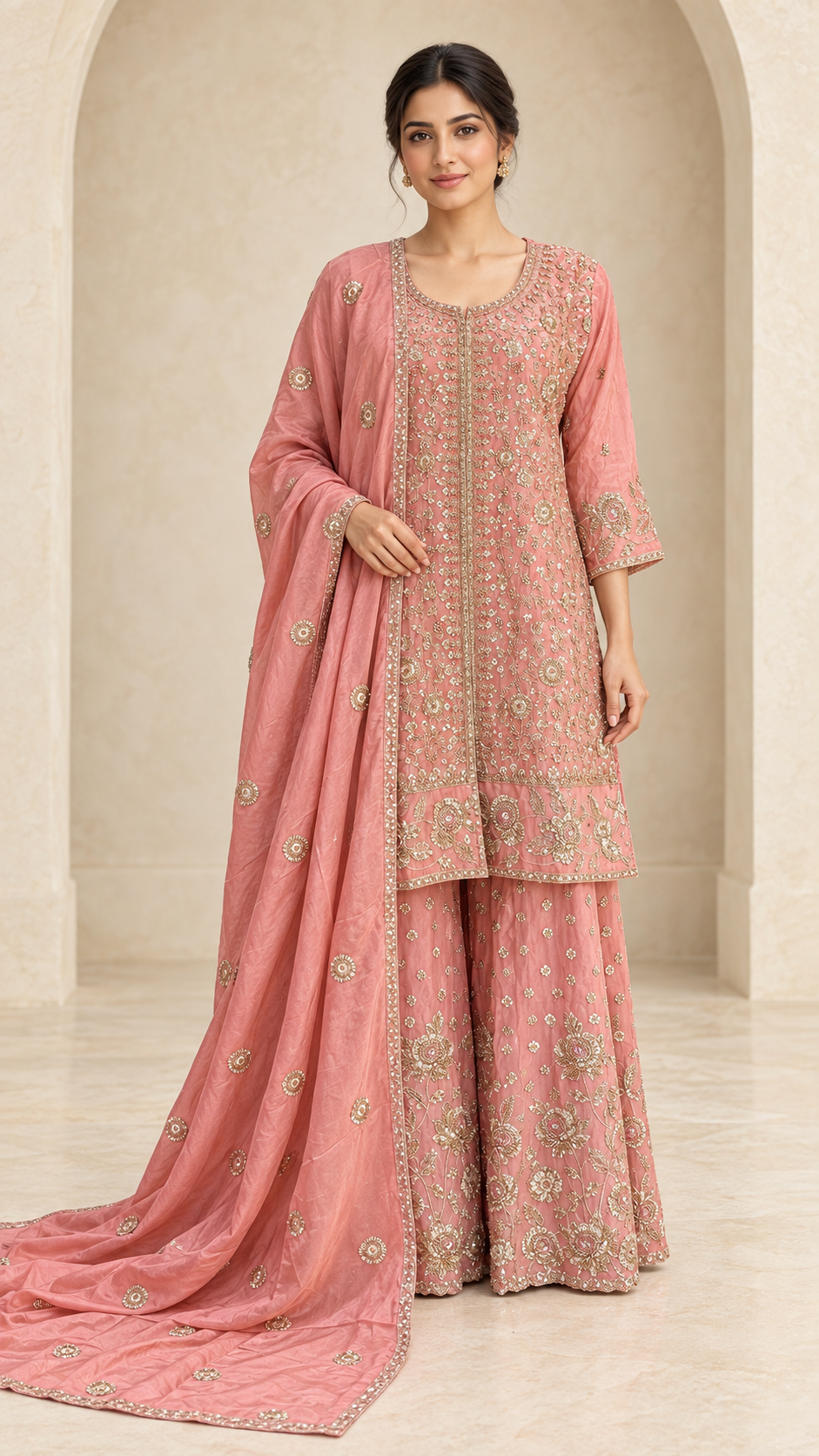 Dusty Pink Palazzo