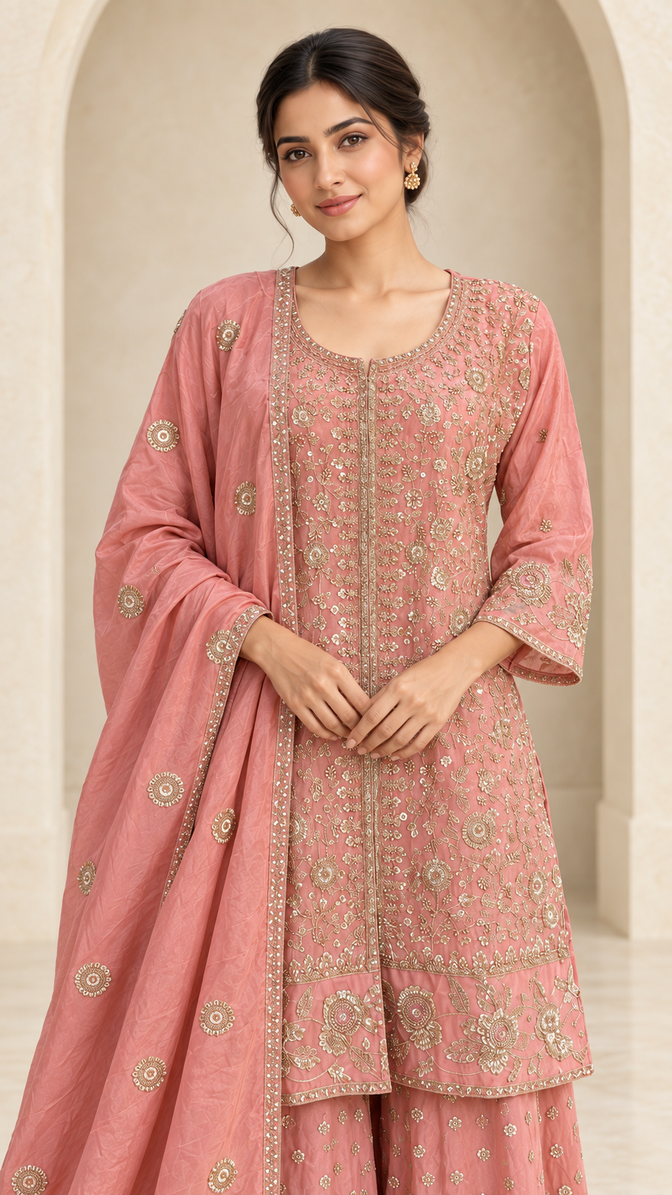 Dusty Pink Palazzo