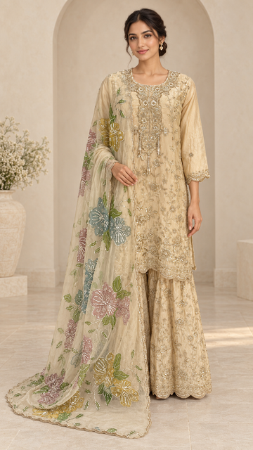 Champagne Gold Palazzo