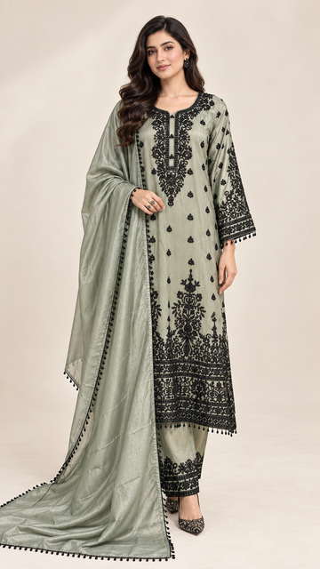 Light sage green Suit