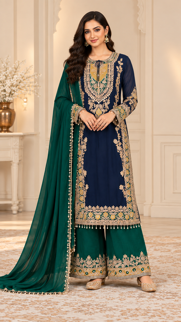 Midnight Navy Palazzo