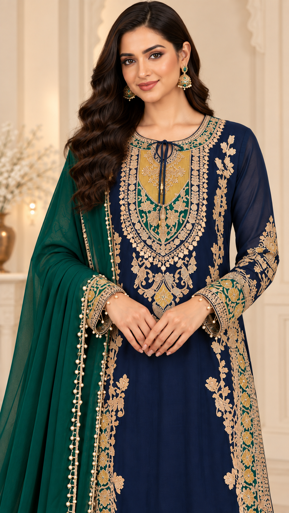 Midnight Navy Palazzo