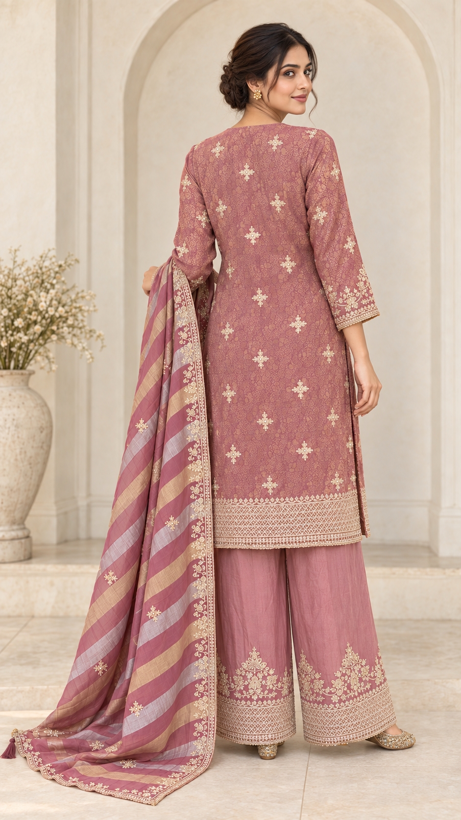 Dusty Rose Palazzo