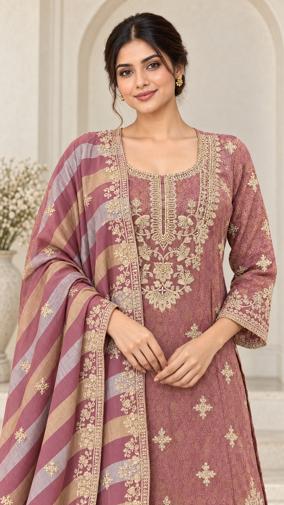 Dusty Rose Palazzo