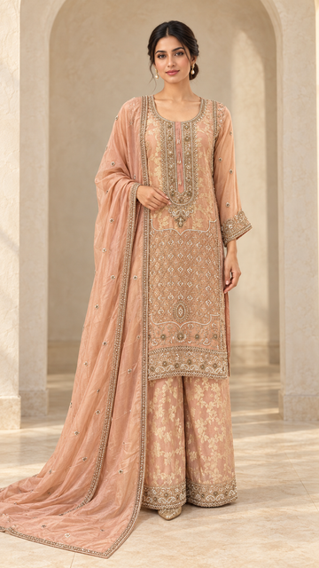 Dusty Peach Palazzo