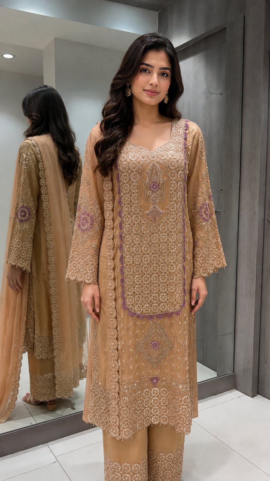 Camel-Gold  Suit