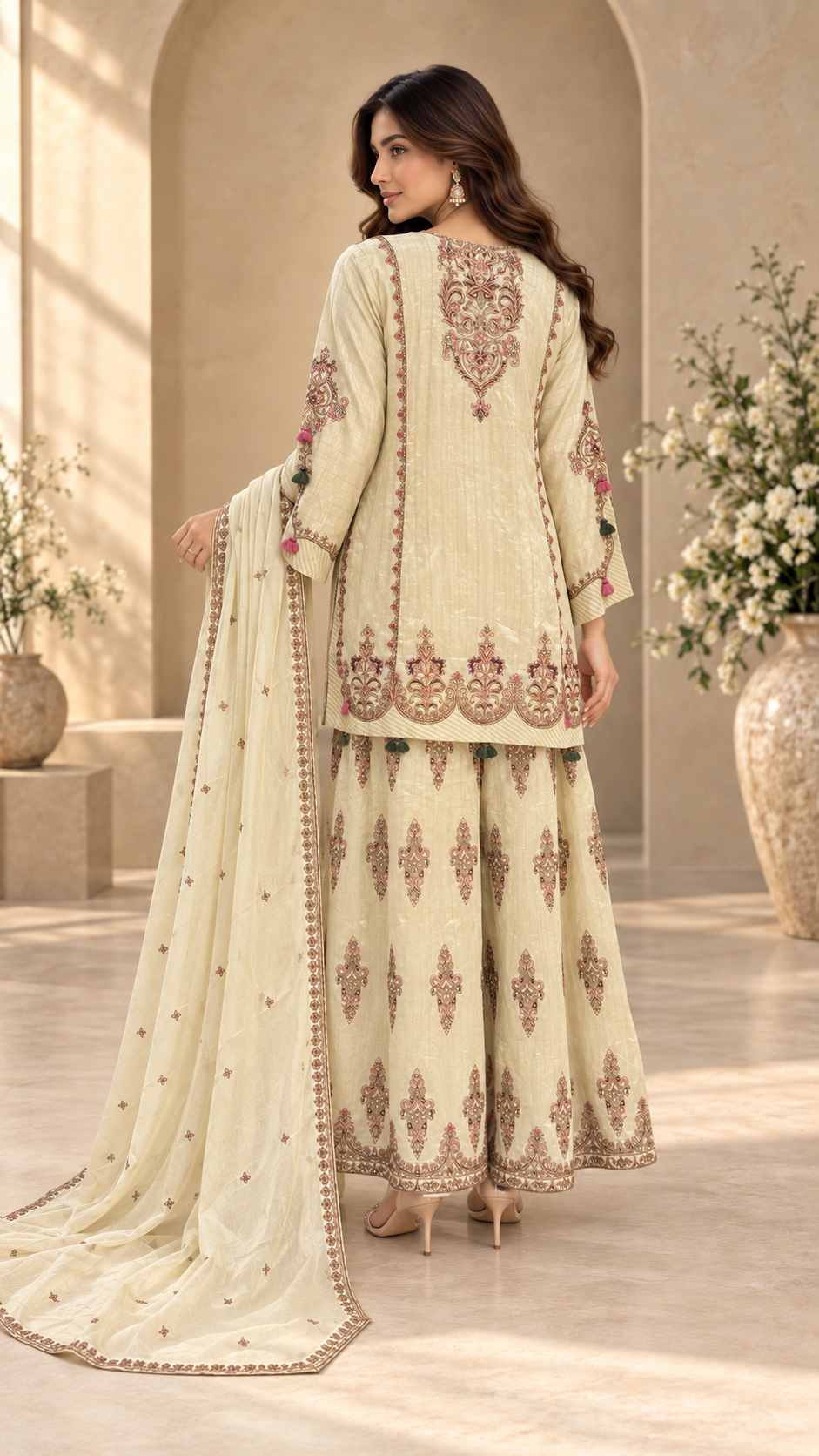 Elegant Plazzo Suit