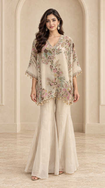 Elegant Kaftan Style Indo Western