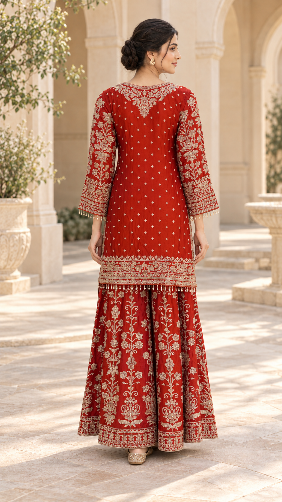 Red Ensemble Russian Plazzo