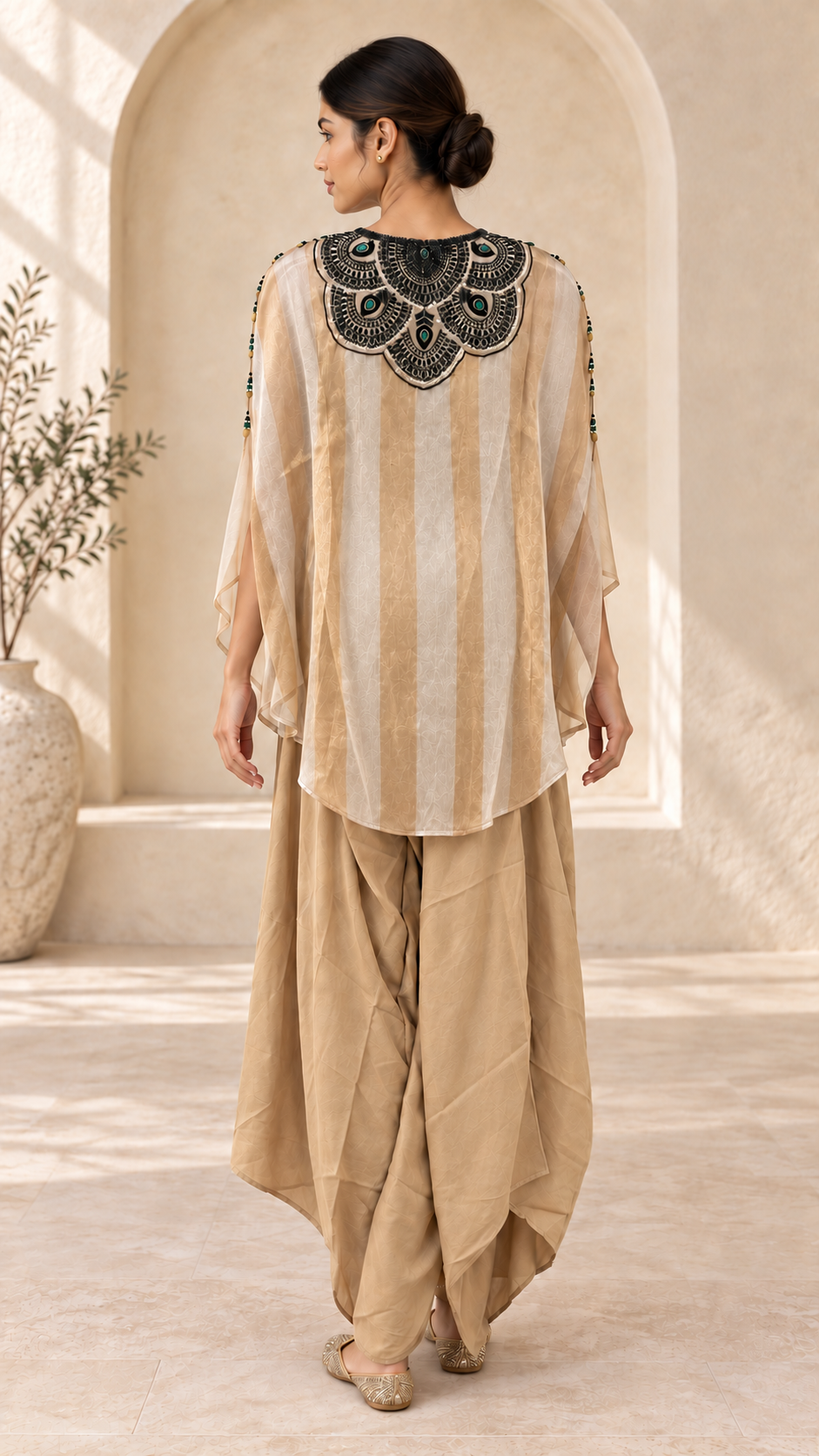 champagne cape Indo western