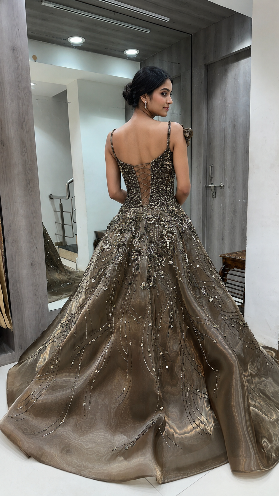 Mocha Bronze Fairy Gown